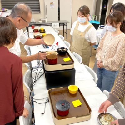 樽井ゼミ恒例「自動調理システム」の勉強会を行いました！（給食経営管理研究室）