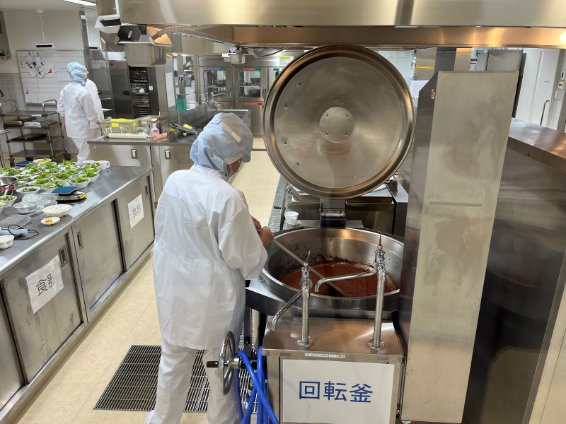 調理の様子