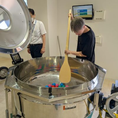 おりひめ給食センター（交野市）を見学しました！