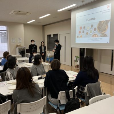 「寝屋川市保健所管内集団給食研究会」の研修会を実施しました！
