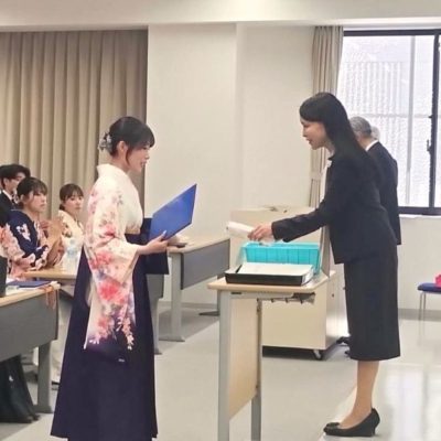 ご卒業おめでとうございます！ － 学位記交付式・卒業パーティーを開催しました －