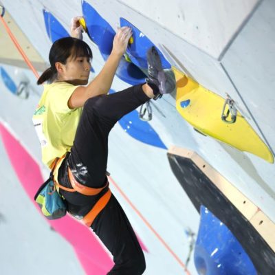 4年生の小林舞さんがスポーツクライミング（リード競技）の日本代表に選ばれました！