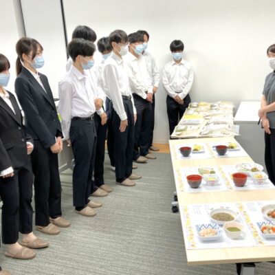 ヘルスケアフードファクトリー亀岡を見学しました!(給食経営管理研究室)