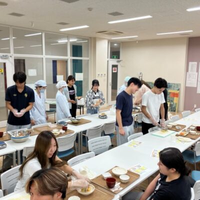 【給食経営管理実習】ナリコマフード様とコラボ授業を実施しました